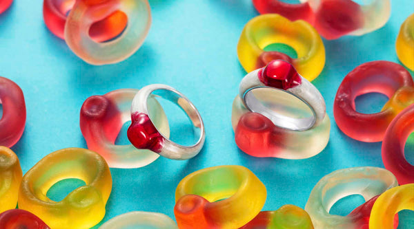 The Haribo Ring makes the perfect proposal ring by Jennifer House Jewellery