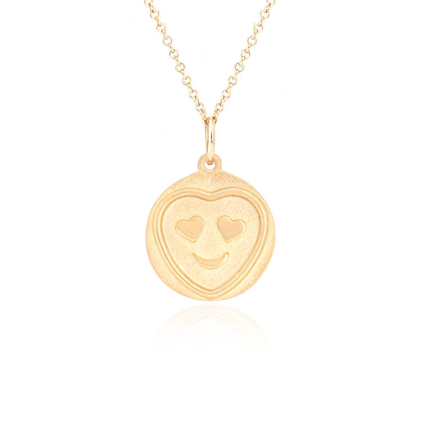 Love Hearts Gold Love Charm